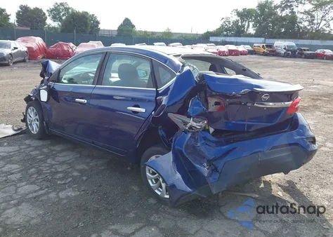 2019 Nissan Sentra S z USA, uszkodzony, nr VIN 3N1AB7AP3KY275537